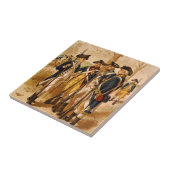 Carreau Soldats continentaux par Henry Alexandre Ogden (Côté)