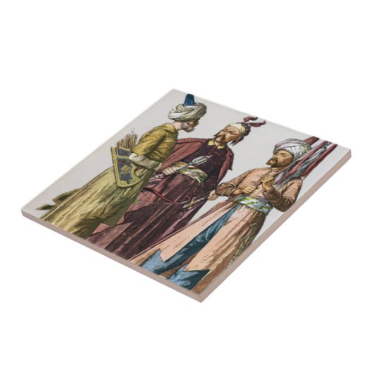 Carreau Soldats de l'Empire ottoman (Côté)