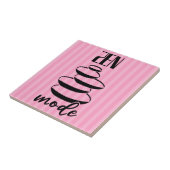 Carreau Solde des devis en mode zen Roches Bandes roses (Côté)