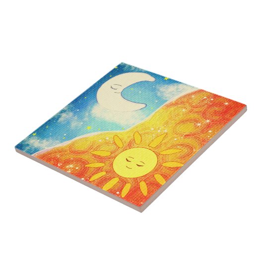 Carreau Soleil Calme Et Lune (Côté)