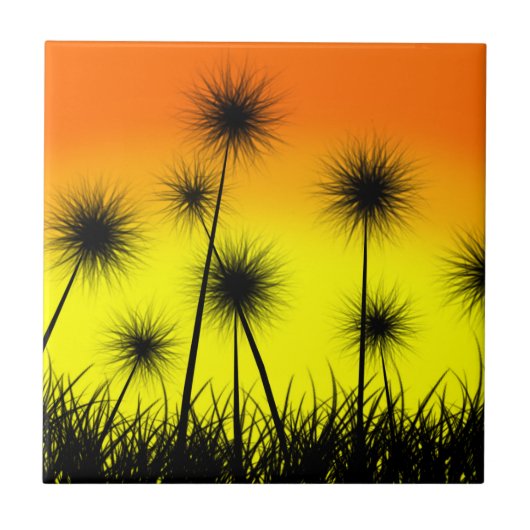 Carreau Soleil de Dandelion (Devant)