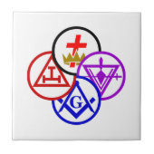 Carreau Soleil de rite de York (Devant)