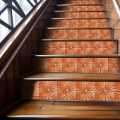 Carreau Soleil éclatant radieux Terracotta chaude