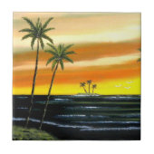 Carreau Soleil orange (Devant)