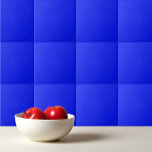 Carreau Solid color plain sapphire bright blue<br><div class="desc">Solid color plain sapphire bright blue design.</div>