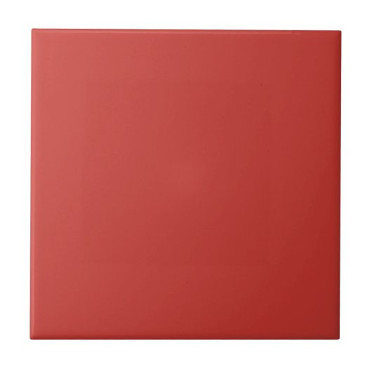 Carreau Solid Crimson Red Color | #C83730 (Devant)
