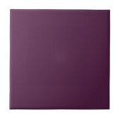 Carreau Solid eggplant purple (Devant)