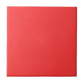 Carreau Solid hot coral red (Devant)