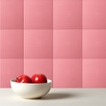 Carreau Solid light salmon pink<br><div class="desc">Solid color coral pink design.</div>