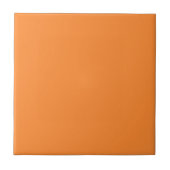 Carreau solid mango orange color (Devant)