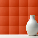 Carreau Solid poppy red<br><div class="desc">Solid color poppy red design.</div>