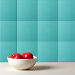 Carreau Solide ciel aqua turquoise<br><div class="desc">Solide aqua ciel turquoise design.</div>