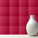 Carreau Solide cramson rouge glorieux<br><div class="desc">Un design rouge glorieux couleur caramel.</div>