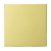 Carreau Solide Pastel Jaune moderne (Devant)