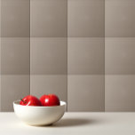 Carreau Solide taupe brun roux<br><div class="desc">Design marron foncé taupe de couleur solide.</div>