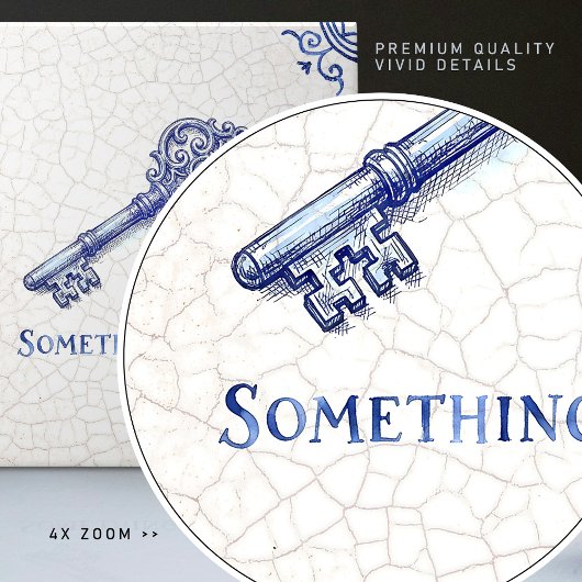 Carreau Something Old | Delft Blue Dutch Style