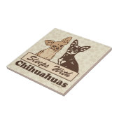 Carreau Sommeils avec des chiwawas (Côté)