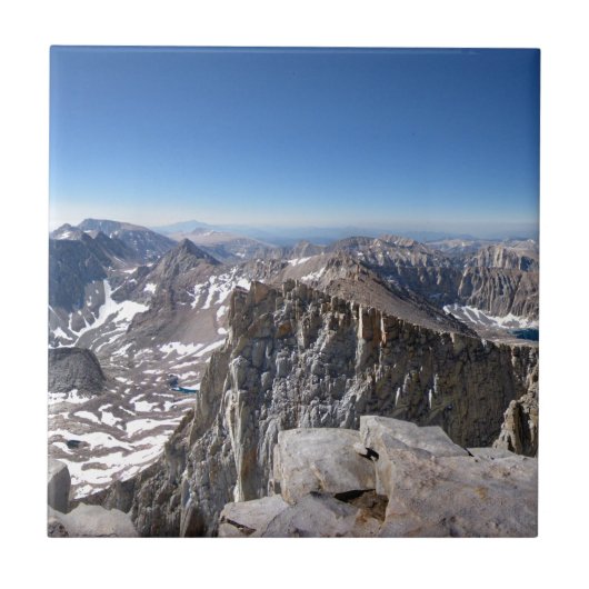 Carreau Sommet du mont Whitney - sentier John Muir - Sierr (Devant)