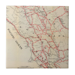Carreau Sonoma, Marin, lac, et comtés de Napa