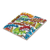 Carreau Sons d'art de la bande dessinée rétro (Côté)