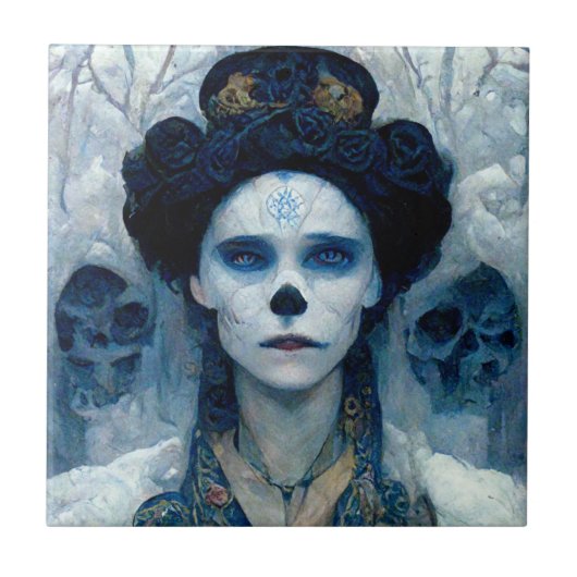 Carreau Sorcière de glace 5 Imaginaires Sci-Fi (Devant)