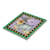 Carreau Sorcière Silky Terrier (Côté)