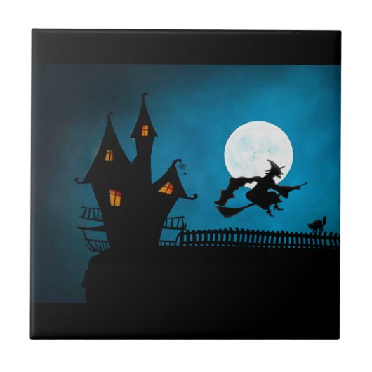 Carreau Sorcière volante (Devant)