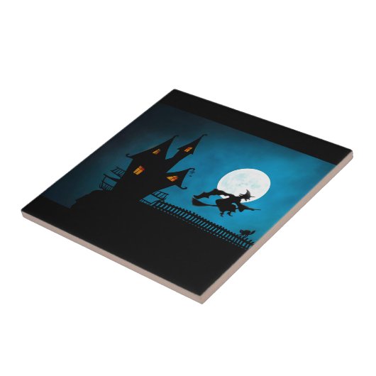 Carreau Sorcière volante (Côté)