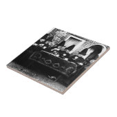 Carreau Sorcières galloises ayant du thé à la crème (Côté)