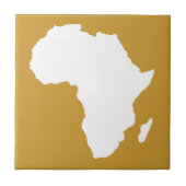 Carreau Soudan Afrique Brown audacieuse (Devant)