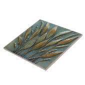 Carreau Soulagement floral & feuille de Faux (Côté)