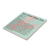 Carreau Soupe à bisque du homard de Lori (Côté)