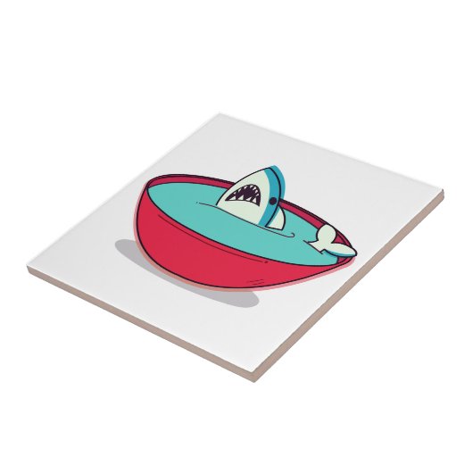 Carreau Soupe d'aileron de requin (Côté)