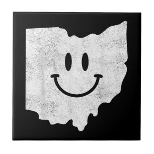 Carreau Souri en OH – Visage heureux drôle de l'Ohio 
