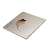 Carreau Souris de peinture de zen (Côté)
