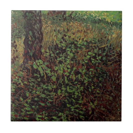 Carreau Sous-bois par Vincent van Gogh (Devant)