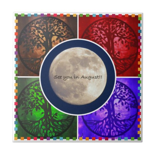 Carreau Sous des cieux d'août… (Devant)