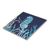 Carreau Sous la mer - hippocampe (Côté)