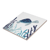 Carreau Sous la mer - Tortue de mer (Côté)