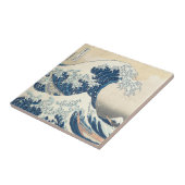 Carreau Sous la vague outre de Kanagawa (Côté)