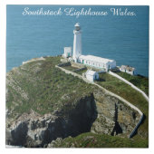 Carreau Southstack Lighthouse Wales. (Devant)