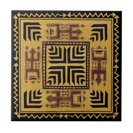 Carreau Southwest Shaman Ritual (Devant)