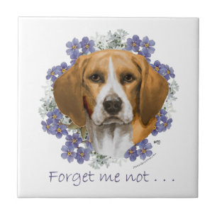 Carreau Souvenir Beagle