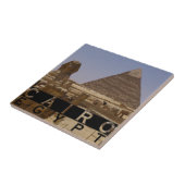 Carreau Souvenir du Caire égyptien (Côté)