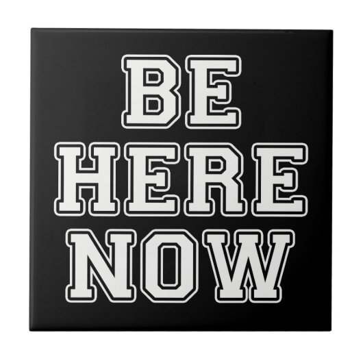 Carreau Soyez ici (Devant)