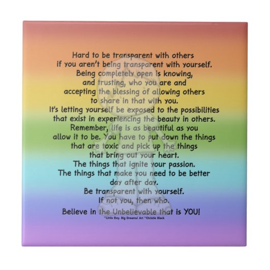 Carreau Soyez transparent (Devant)