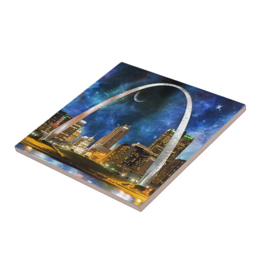 Carreau Spacey St. Louis Skyline (Côté)