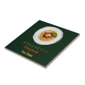 Carreau Spaghetti bolognaise pâtes nouilles chef gourmet (Côté)