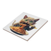 Carreau Spaghetti mangeur de chats (Côté)