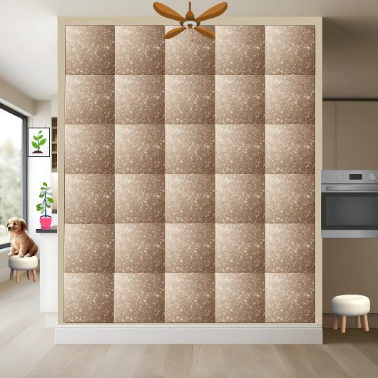 Carreau Sparkings Beige Parties scintillant Sol Carrelage